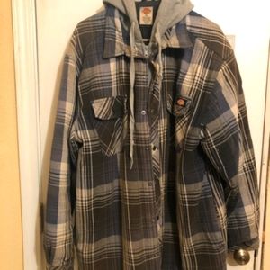 Dickies Hooded Jacket Plaid